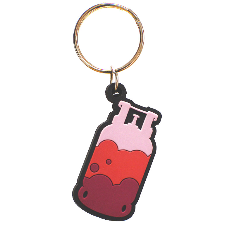 Customized Logo PVC Rubber Keychain 2d 3d Soft  Keychains For Promotion Gifts