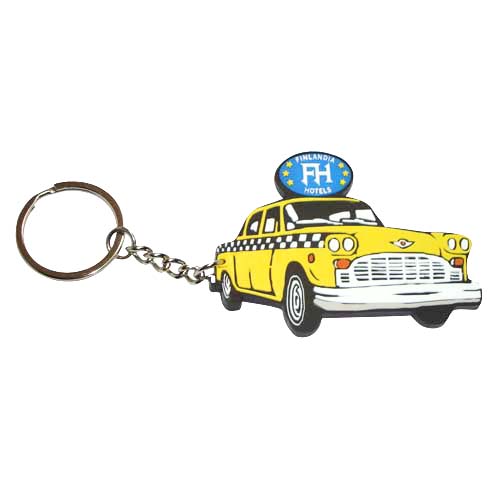 Factory Price Custom Logo Automobile Rubber Keychain Plastic 3d Soft Cartoon Pvc Key Chain