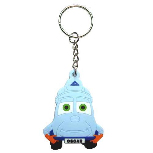 Factory Price Custom Logo Automobile Rubber Keychain Plastic 3d Soft Cartoon Pvc Key Chain