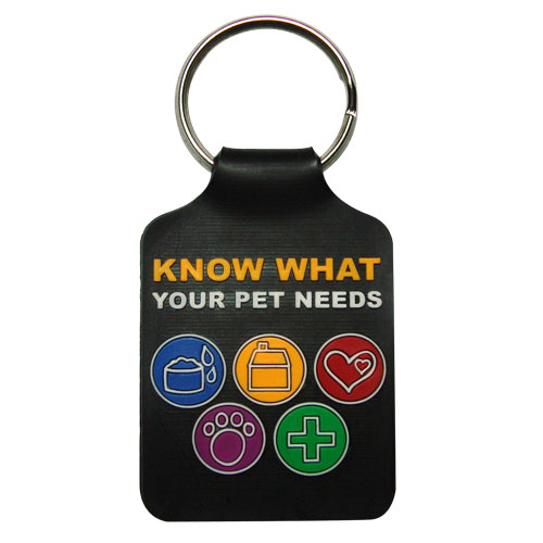 Customized Promotional Cute Soft Pvc Rubber Key Chain Advertising Keyring