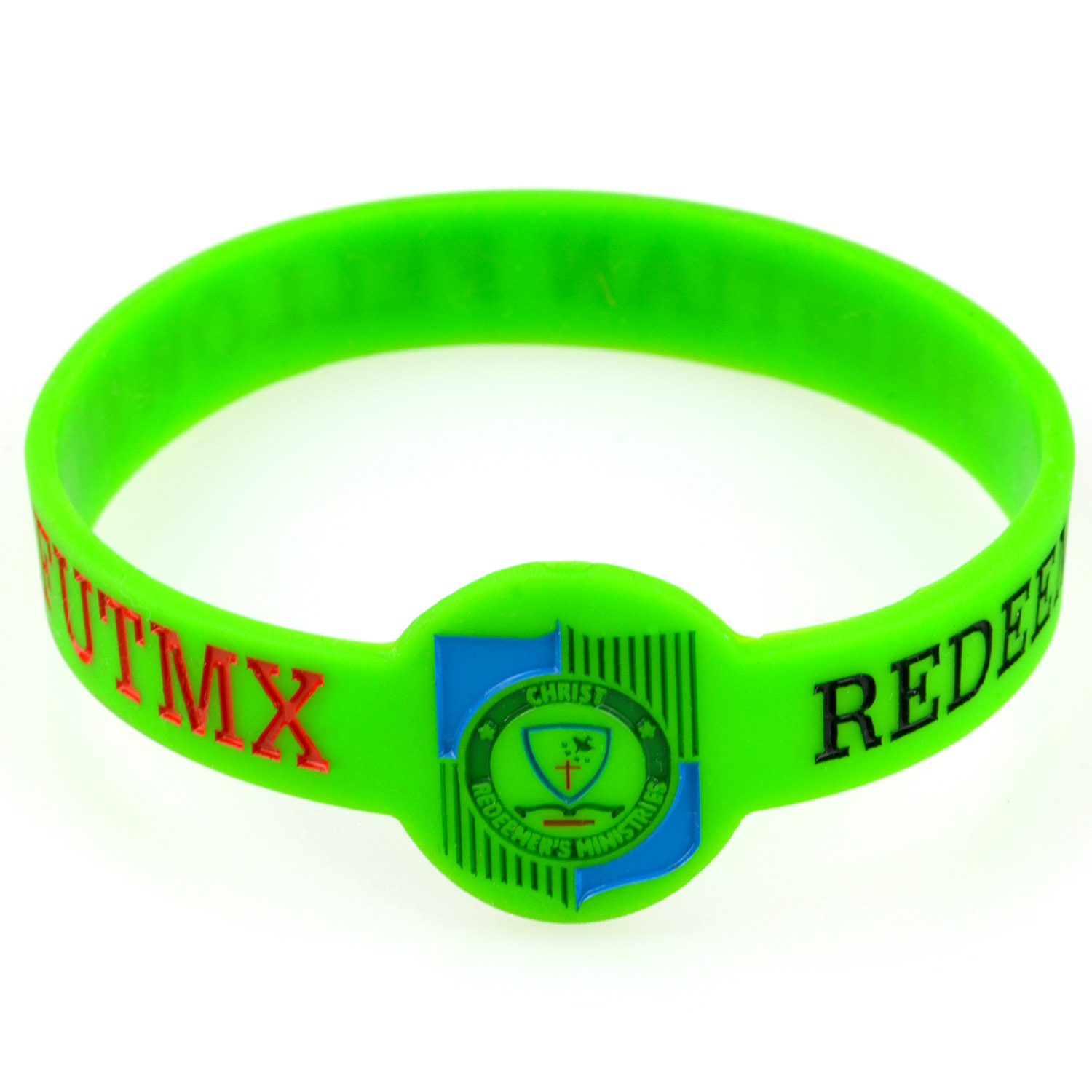 Wholesale High Quality Custom Logo Rubber Wristband Silicone Bracelet