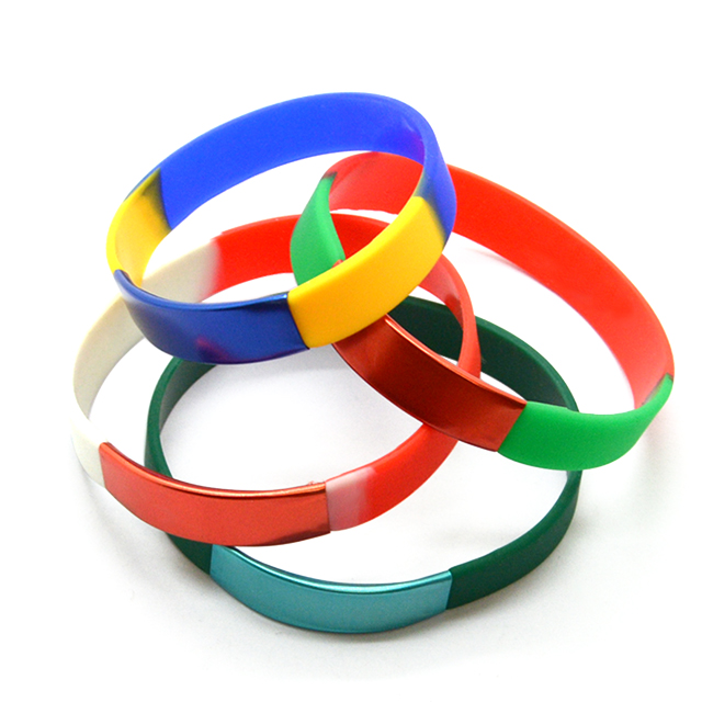 Personalized Design Logo Festival Gifts Silicone Wristband Custom