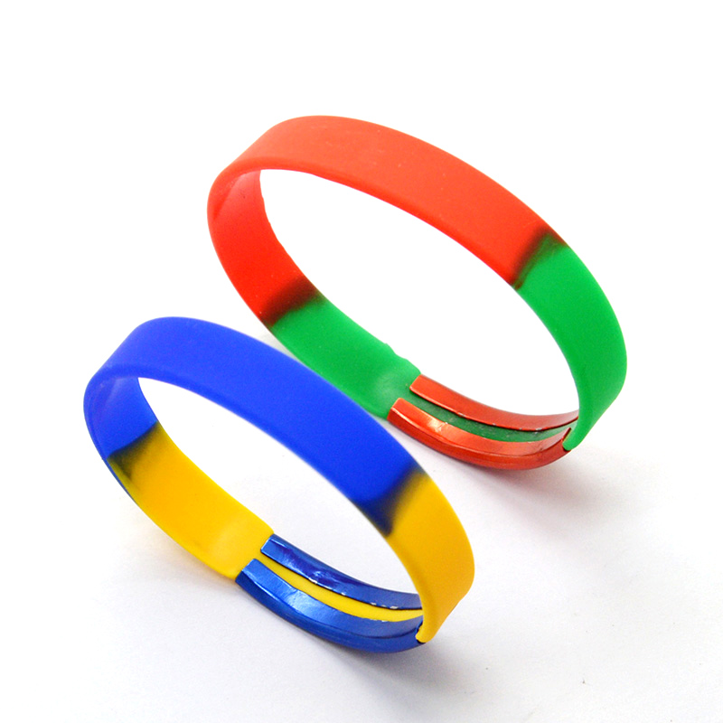 Personalized Design Logo Festival Gifts Silicone Wristband Custom