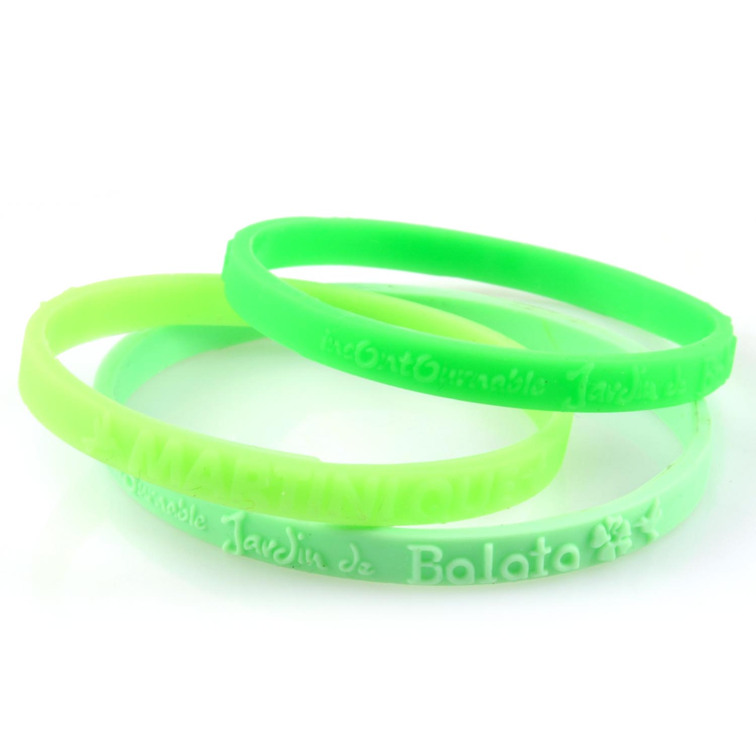 Factory Personalized Design Thin Bracelets Silicone Wristband With Logo