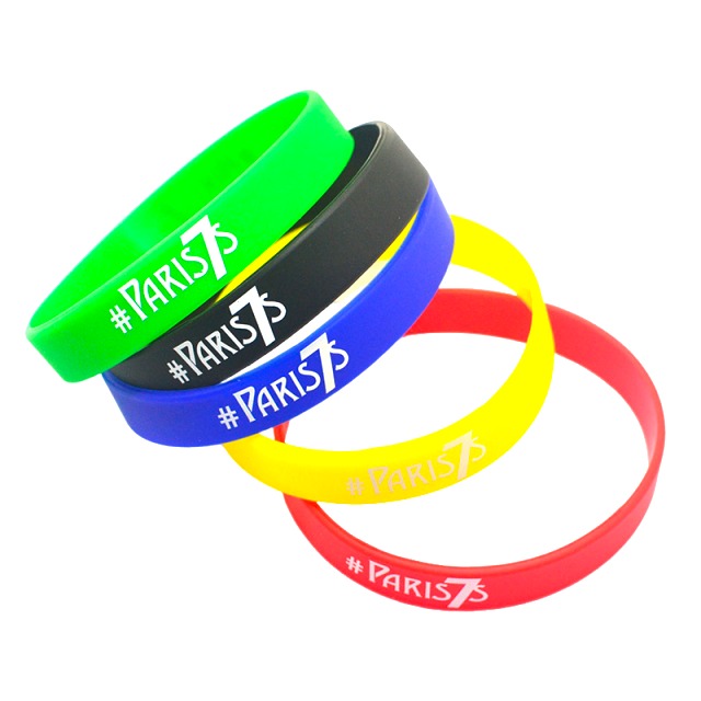 Custom Silicone Wristband Cheap Fashion Rubber Bracelet For Promotional Gift