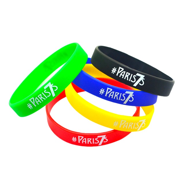 Custom Silicone Wristband Cheap Fashion Rubber Bracelet For Promotional Gift