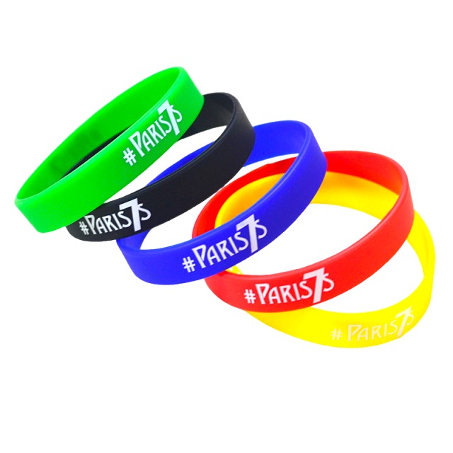 Custom Silicone Wristband Cheap Fashion Rubber Bracelet For Promotional Gift