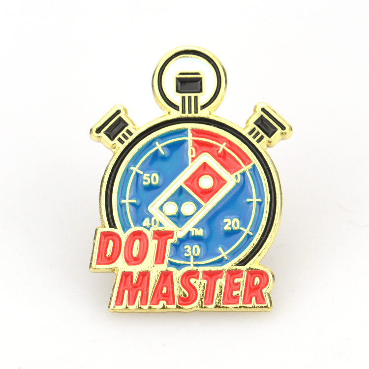 High Quality Souvenir Custom Logo Metal Hard Enamel Badge Fashion Decorative Lapel Pins For Clothes