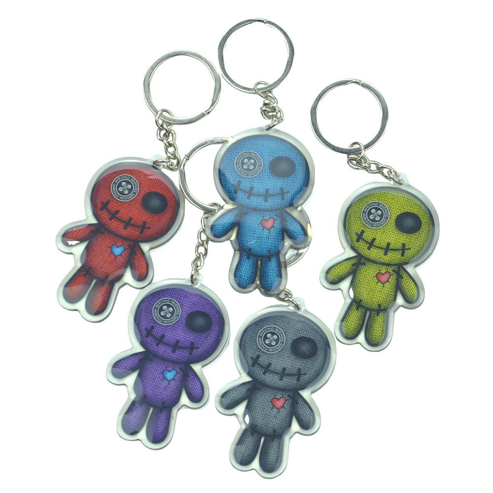 Customized Logo Key Chains Acrylic Keyring Man Women For Key