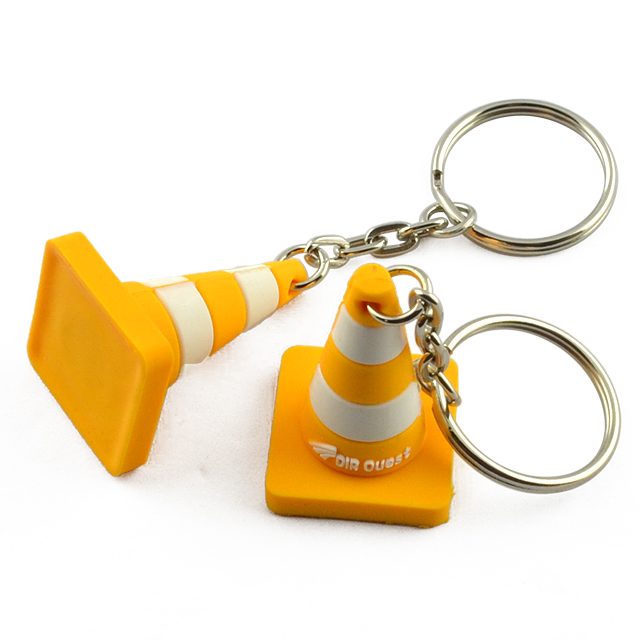 Custom Logo Embossed Rubber Soft PVC 3D 2D Print Key Chains Personalized  Key Chain Silicon Charms Keychains