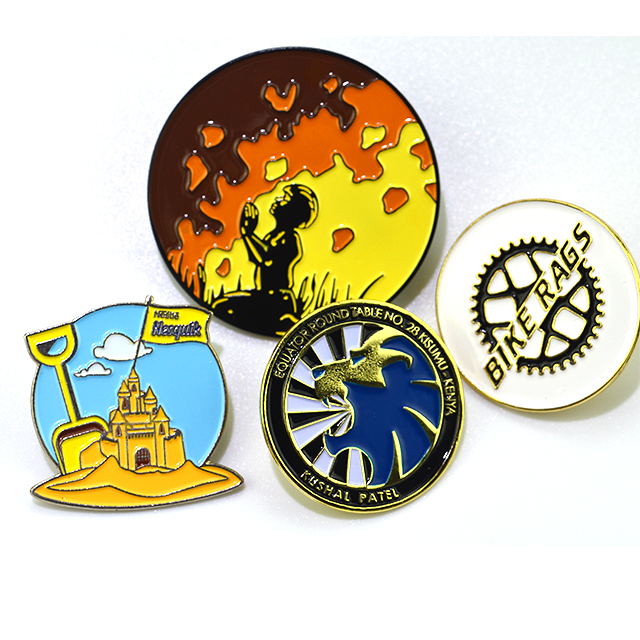 Wholesale Premium Metal Lapel Pins Craft Custom Logo Anime Enamel Pin Badge