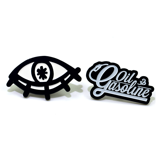 Manufactured Amine Cute Lapel Pin Custom Metal Soft Hard Enamel Badge Pin Silk Screen Printing