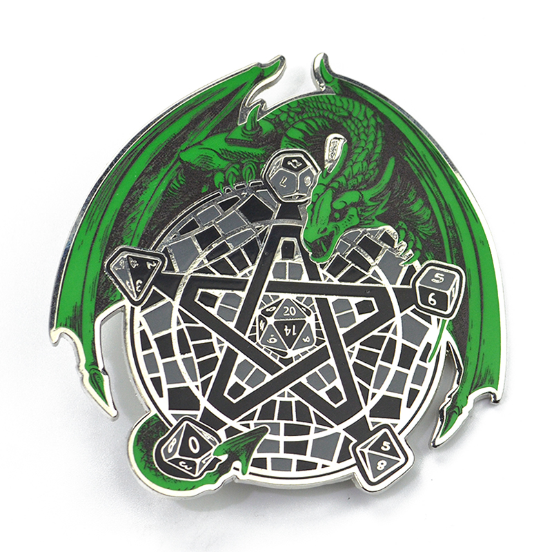Wholesale High Quality Metal Enamel Pins Custom-shaped Cartoon Anime UV Printed Pins Manufacturer