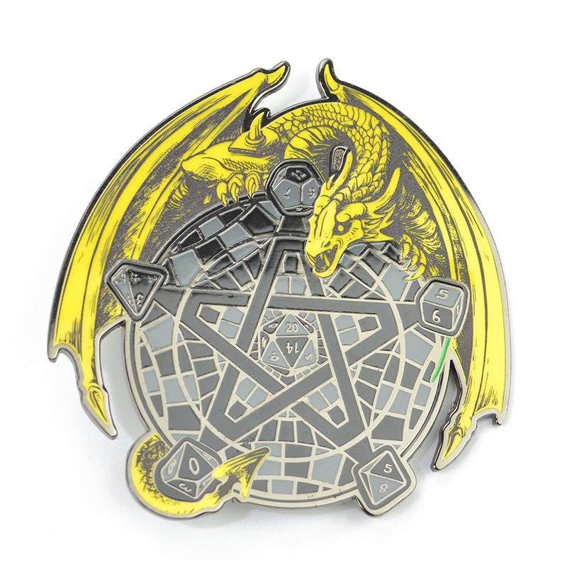 Wholesale High Quality Metal Enamel Pins Custom-shaped Cartoon Anime UV Printed Pins Manufacturer