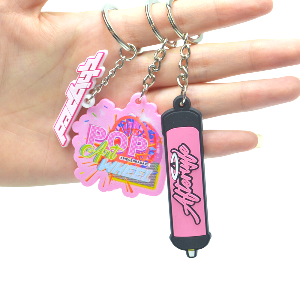 Hot Selling Custom PVC Key Chains Soft PVC Keychains with Custom Logo Metal Keychain Wholesale