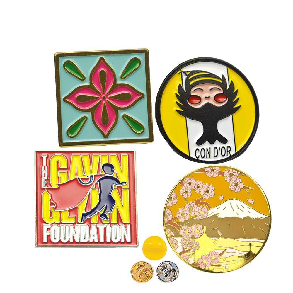 High Quality Custom Enamel Metal Badges Cute Metal Crafts Antique Style for Lapel Pin Souvenir