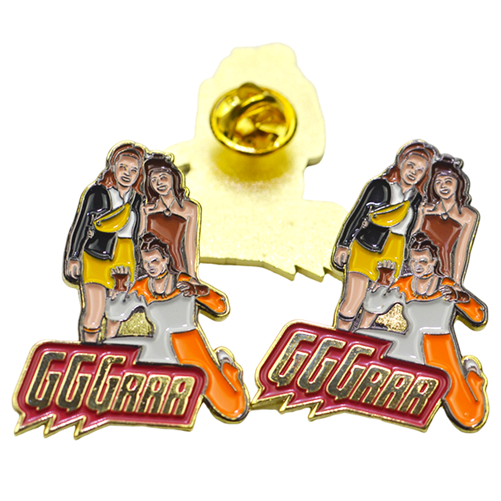 Manufacturer Logo Metal Enamel Animal Lapel Pin With Your Own Design