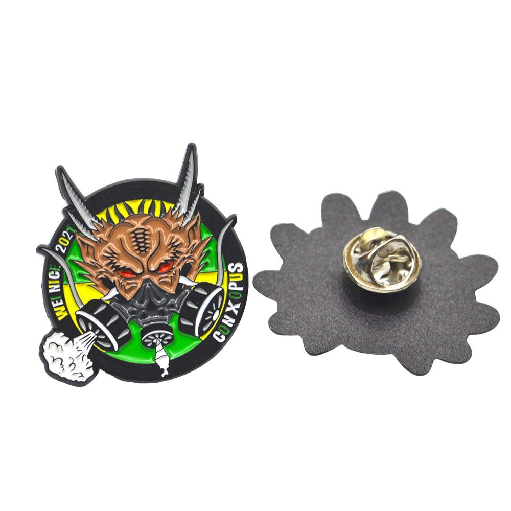 Manufacturer Logo Metal Enamel Animal Lapel Pin With Your Own Design
