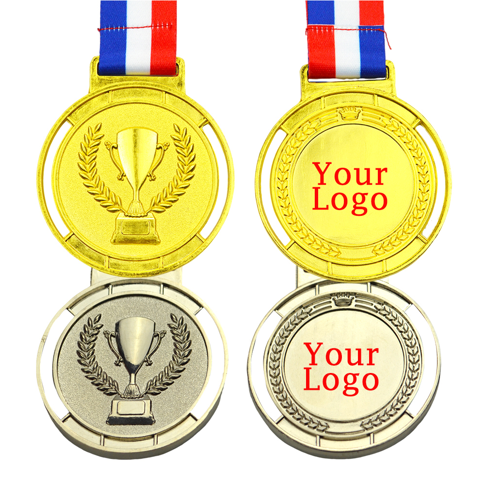 Wholesale Metal Medal Low Price Design Your Own Logo Gymnastics Medals and Trophies Free Sample