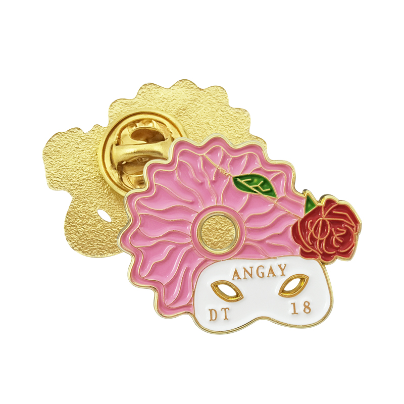Customizable Zinc Alloy Metal Pin Badge with Free Logo Design No Minimum for Clothing Sports Fashion Pins