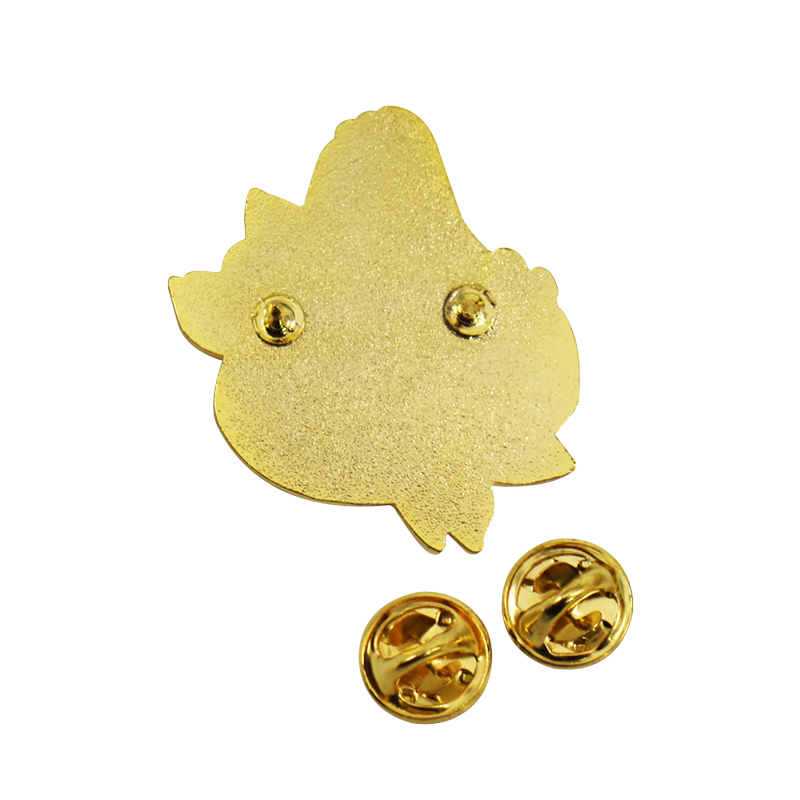 Customizable Zinc Alloy Metal Pin Badge with Free Logo Design No Minimum for Clothing Sports Fashion Pins