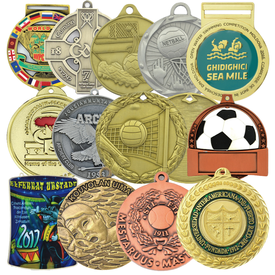 Manufacturer Sport Medal Wholesale Gold Medals Running Finisher Award Design Your Logo