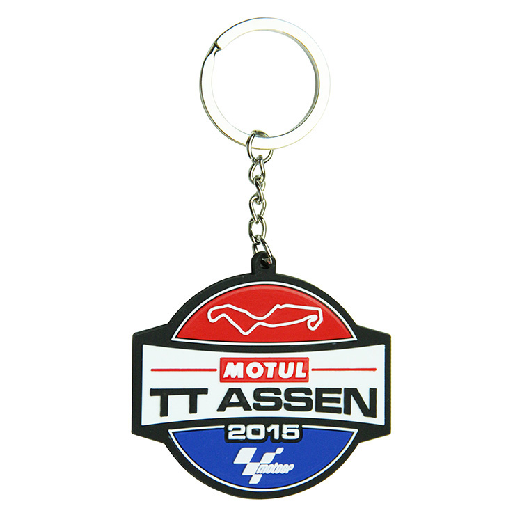 High Quality Custom Logo Designed 2D 3D Silicone Keychain Soft PVC Keyring for Souvenir Gifts Promotional