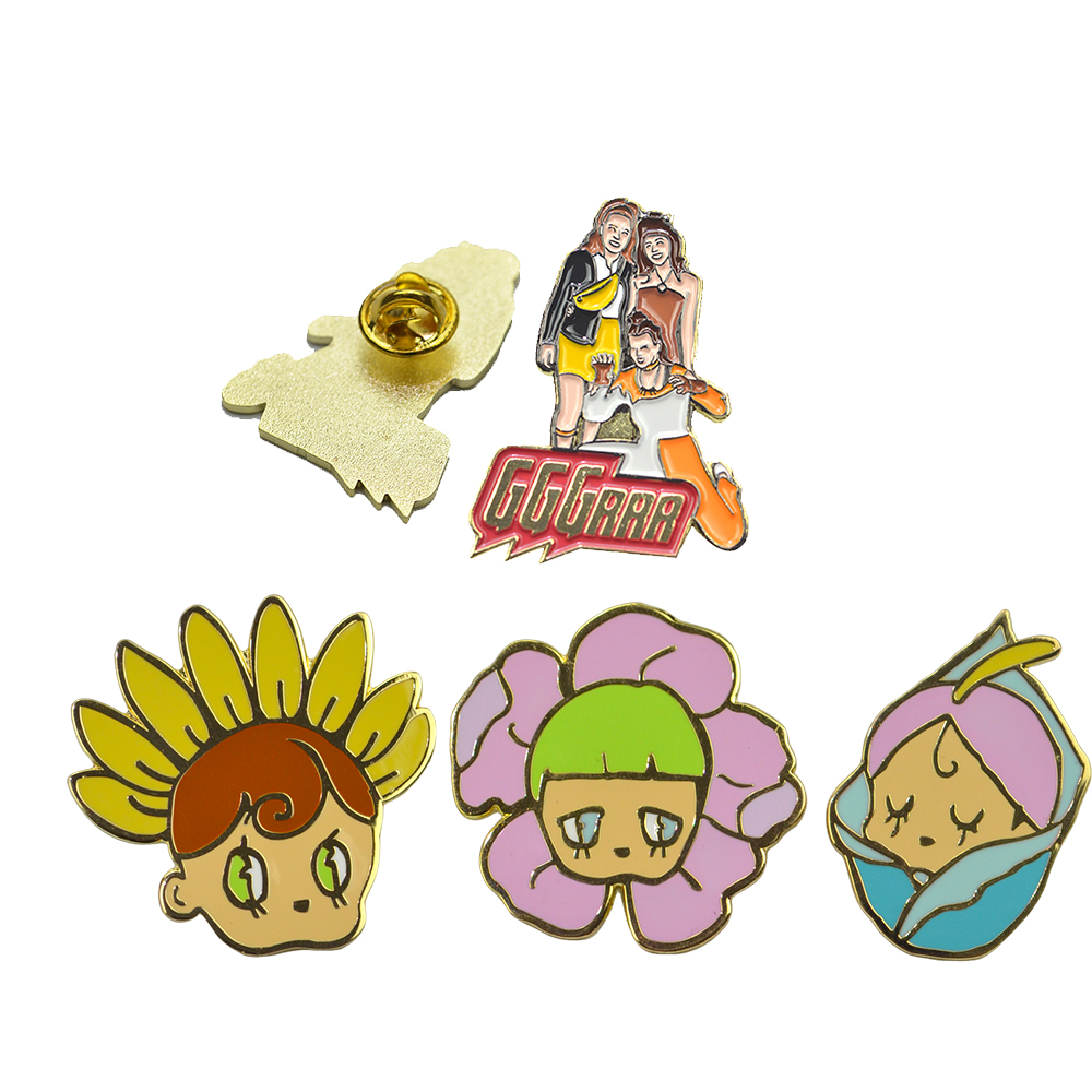 New Wholesale Adorable Enamel Animal Lapel Pins-Fashion Christmas & Birthday Party 5mm Plated Metal