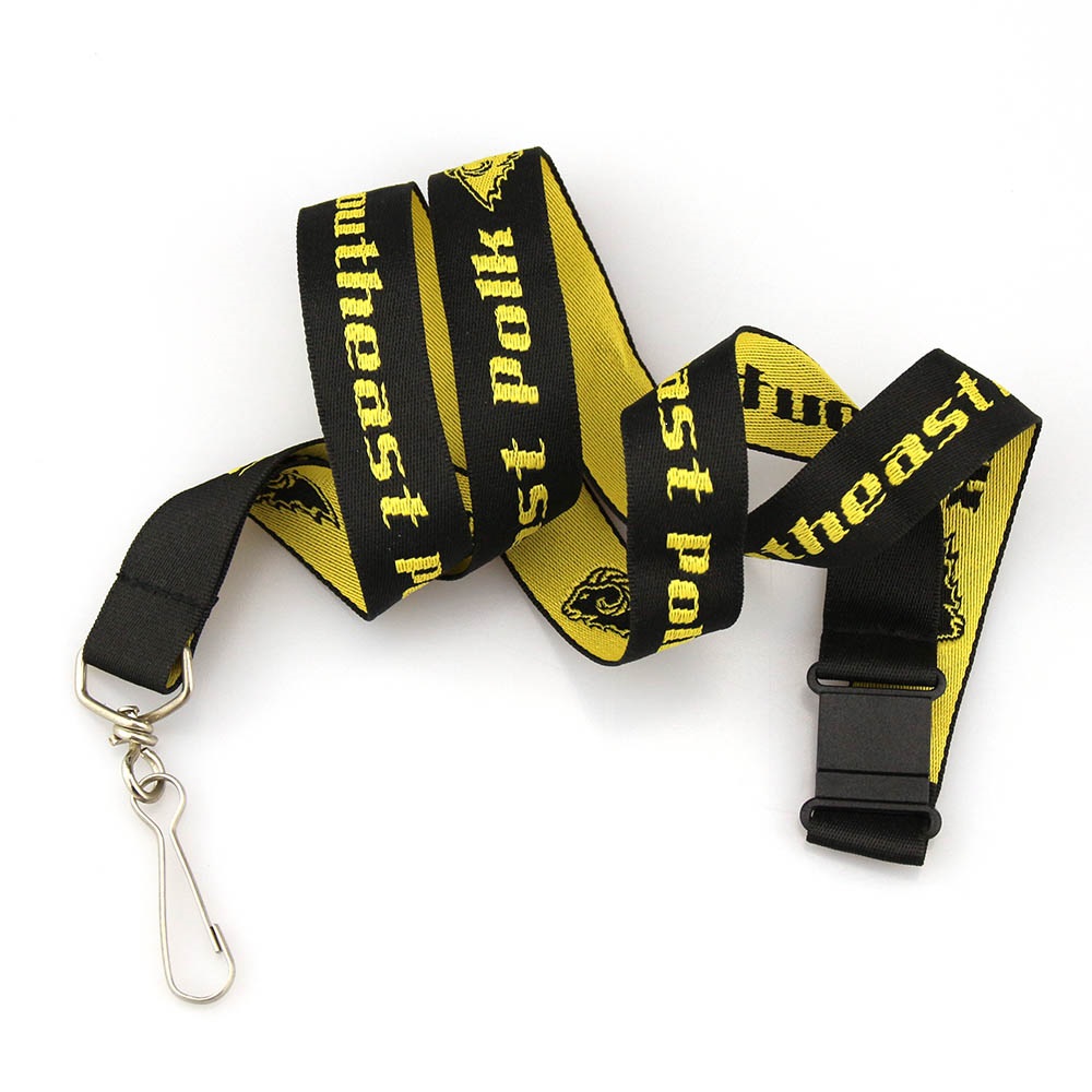 Personalized Logo High Quality Custom Lanyard Printer Featuring Silk Screen Printing Durable Polyester