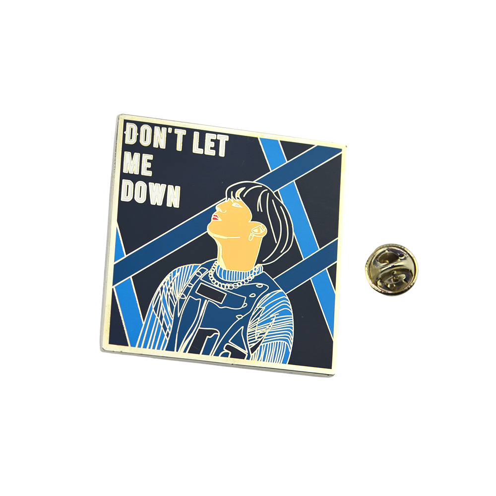 Free Design Cute Cartoon Metal Badge Pins Fashion Animal Lapel Pin for Advertising