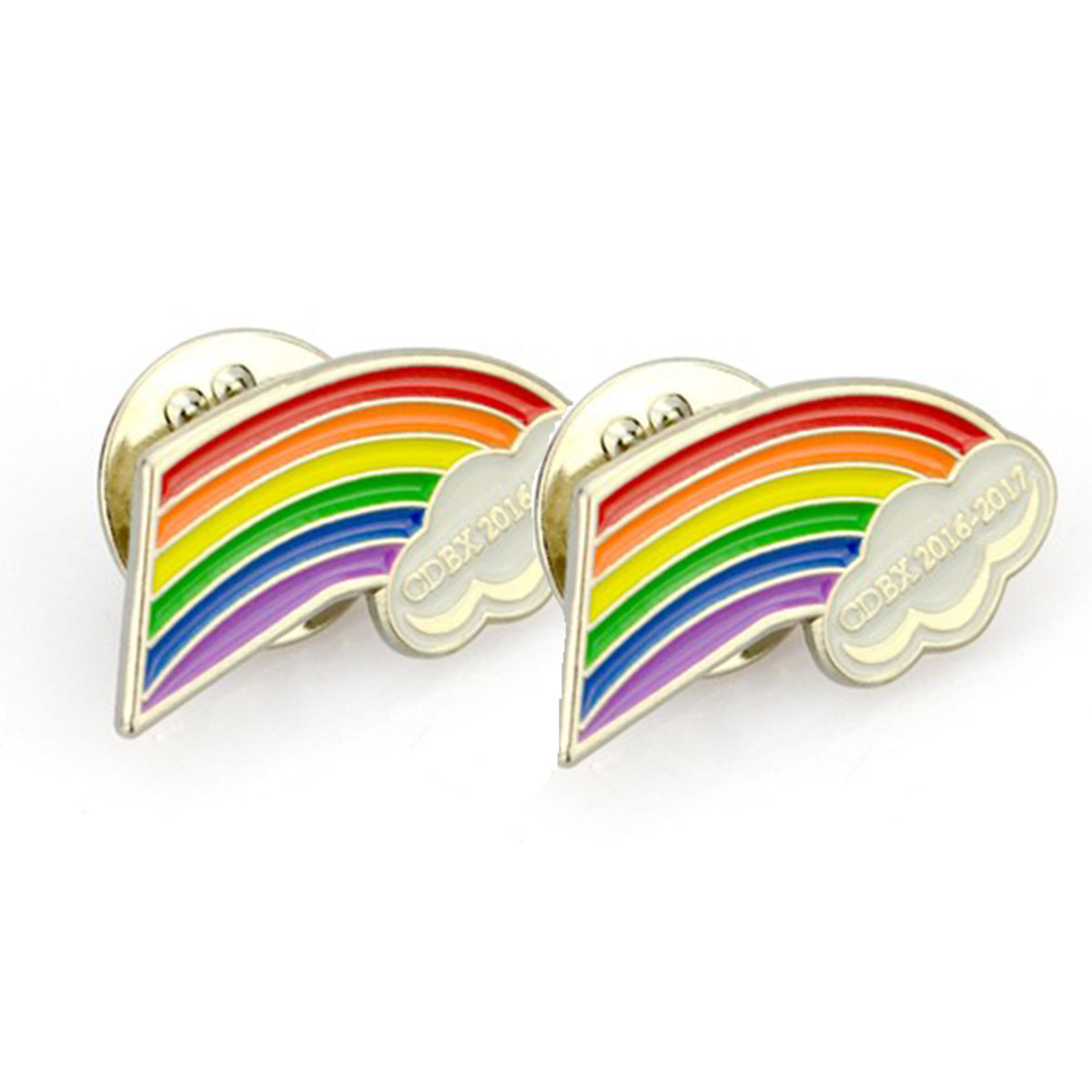 High Quality Custom Logo Metal Enamel Pins Cartoon Anime Shaped Printed Pin for Backpack