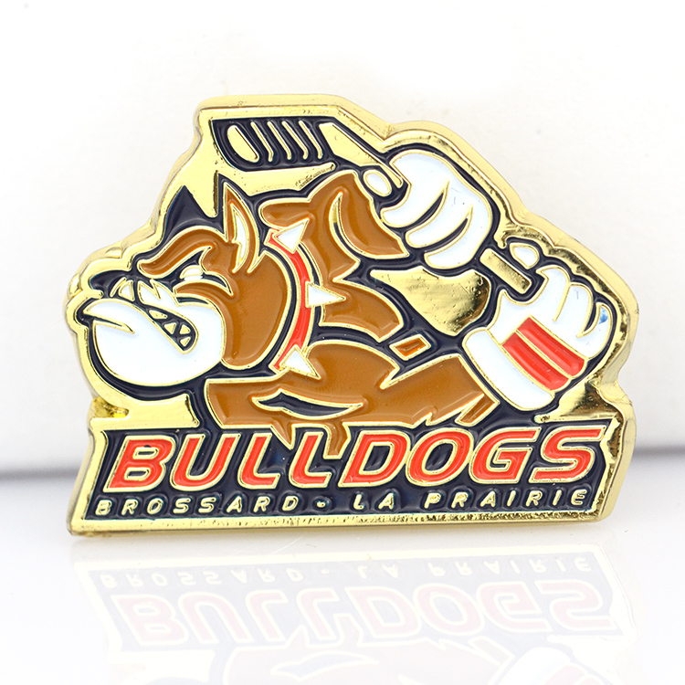 Manufacturer Metal Enamel Pins Custom Shaped Cartoon Anime UV Printed Die Struck Pin