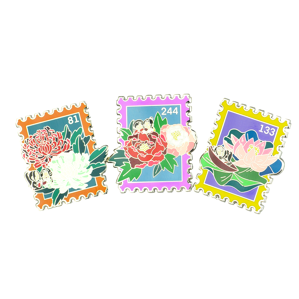 Manufacturer High Quality Fashion Metal Custom Logo Enamel Pins Cartoon Anime Free Design Printed Pin Badge