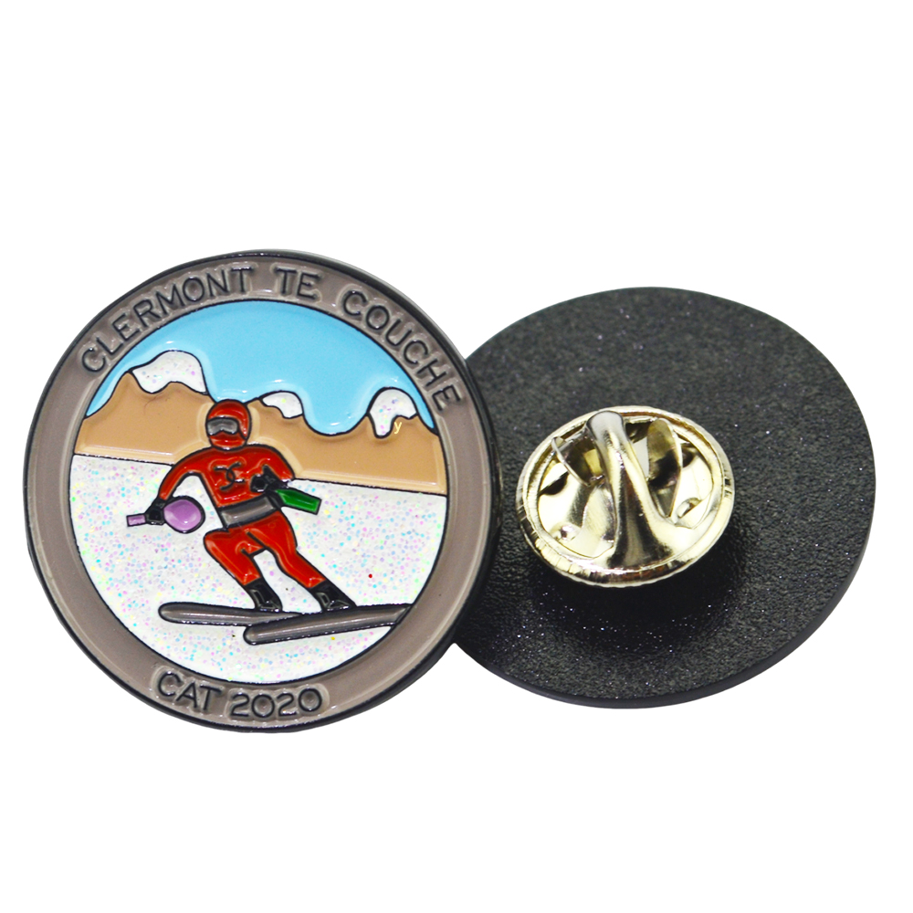 Manufacturer High Quality Fashion Metal Custom Logo Enamel Pins Cartoon Anime Free Design Printed Pin Badge