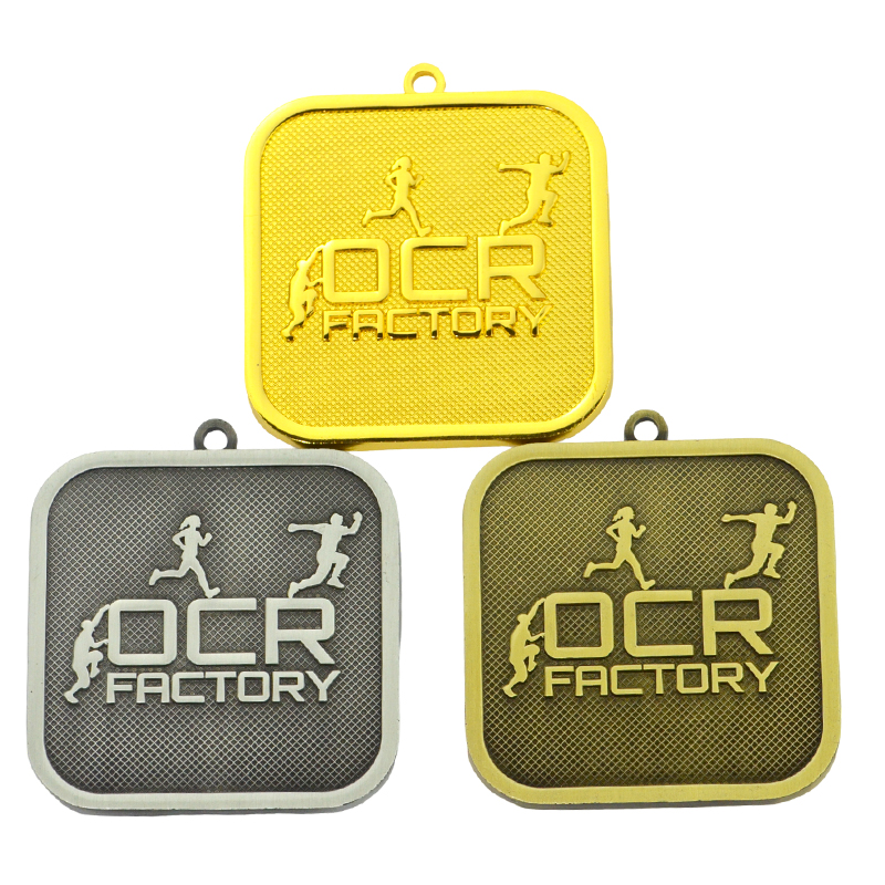 High Quality Custom Bronze Alloy Die Casting 3D Medals Sports Theme Digital Printing Metal for Souvenir