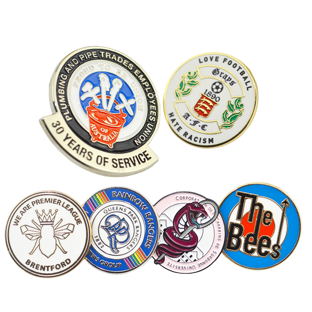 Manufacturer Factory Custom Fashion Cute Cartoon Lapel Pins Metal Logo Badges Brooch Hard Soft Enamel Pins Animal