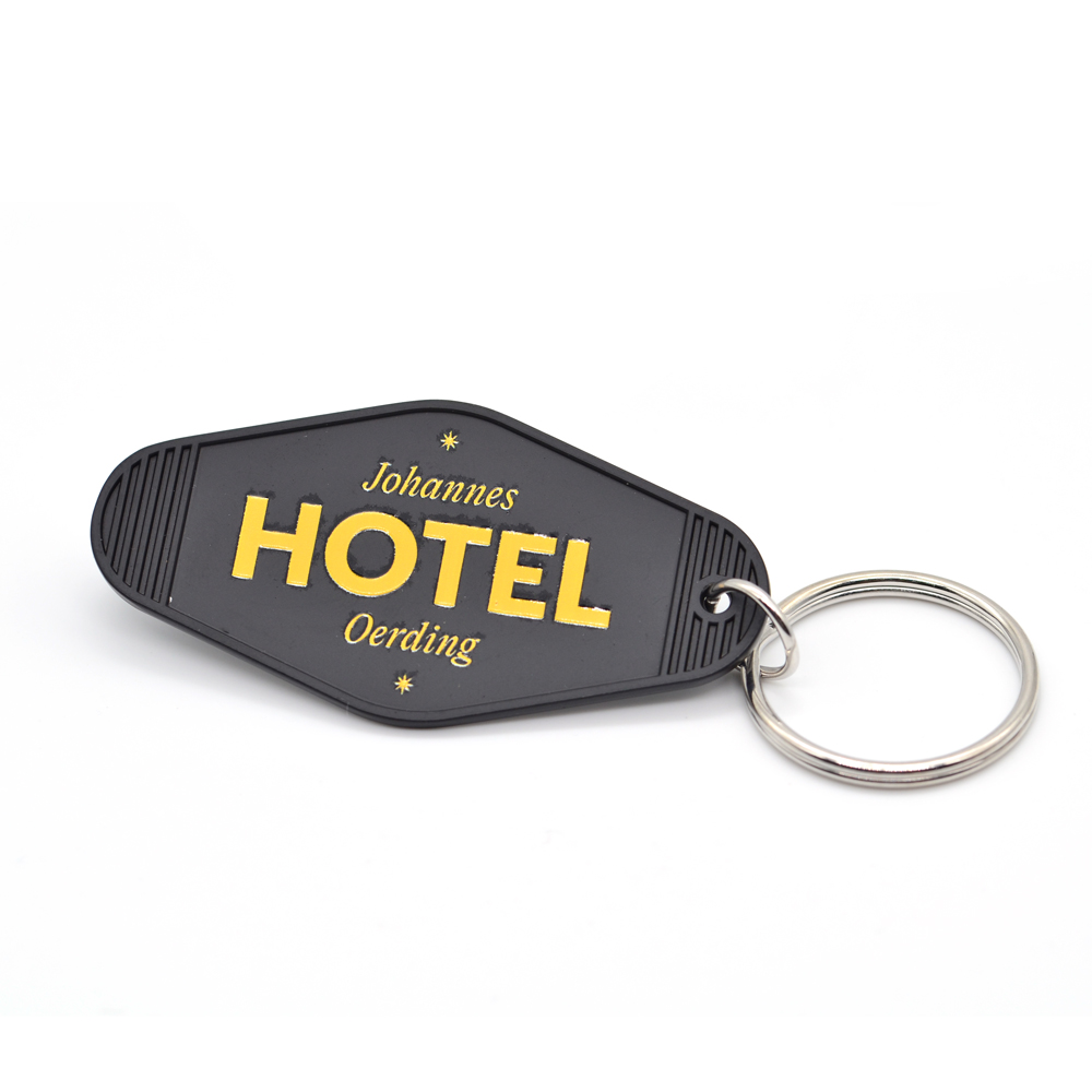 Factory Custom Logo Keyring Cartoon Letter Personalised Key Chain Hard Soft Enamel Metal Keychain