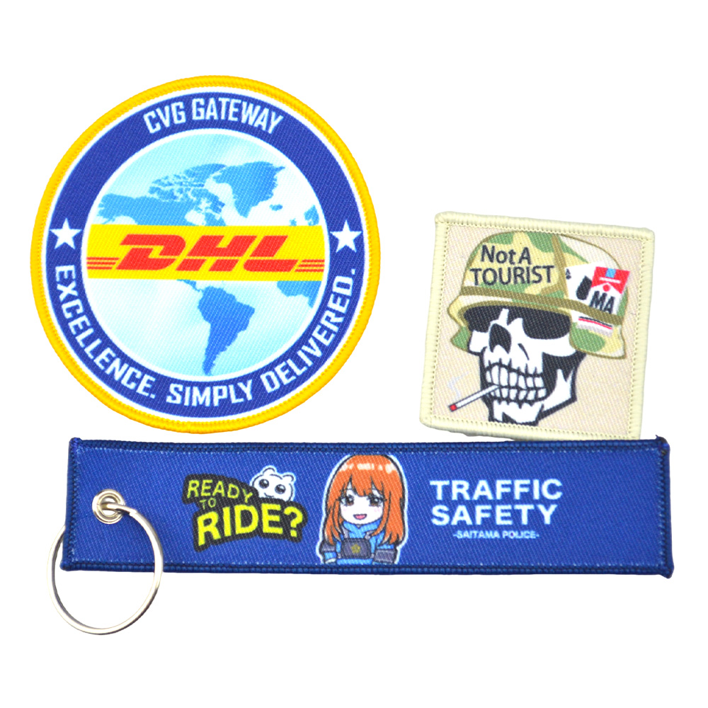 Free Sample Letter Patches Custom Embroidered Patch 2D Wholesale Cartoon Embroidered Hats Design Your Logo