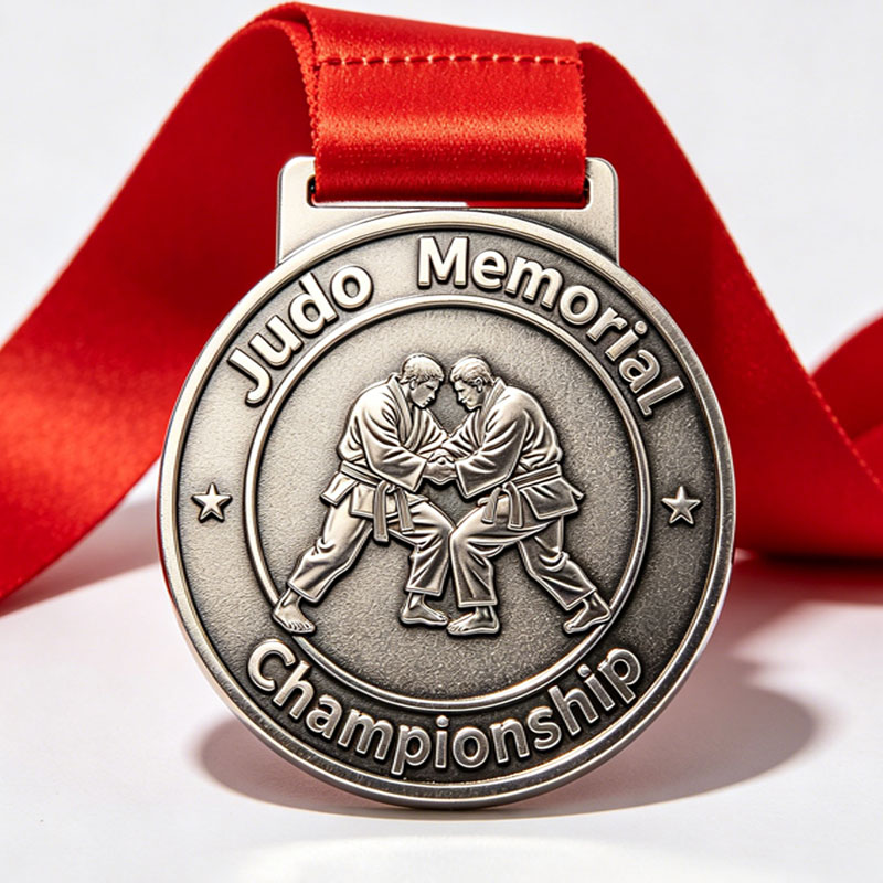 Manufacturer Custom logo Metal Medal Gold Plated Commemorative Medal Hard Enamel Medals for Sport