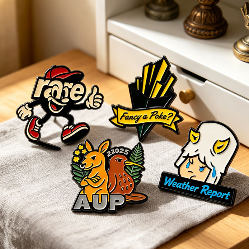 Wholesale Manufacturer Design logo Custom Magnetic Lapel Pin Cute Metal Custom-made Pins for Decoration