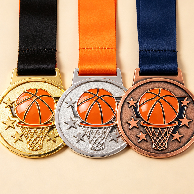 Wholesale Manufacturer Custom Sport Medal Blanks Medal for Deep Engraving Basketball Trophy and Medals