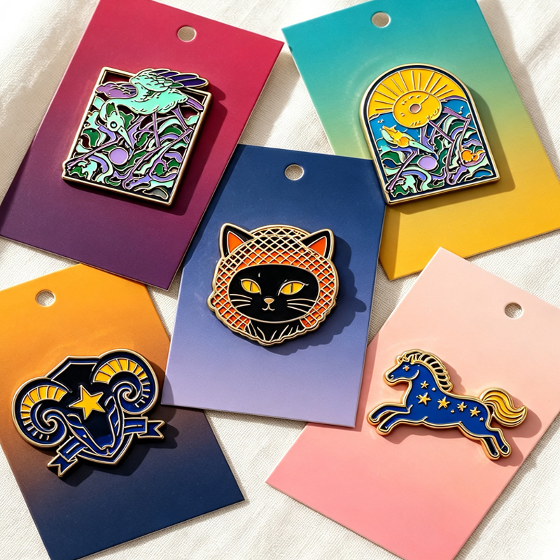 No Minimum Design logo Custom Pin Metal Hard Soft Enamel-pin-maker Collectible Enamel Pin