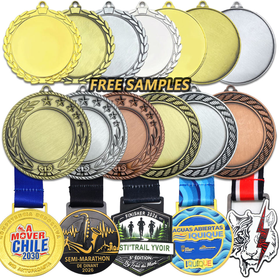Factory Cheap Medal Custom Metal Sport Medals With Your Logo