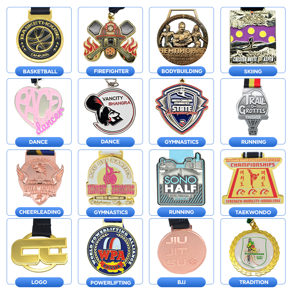 Factory Cheap Medal Custom Metal Sport Medals With Your Logo detail image 17