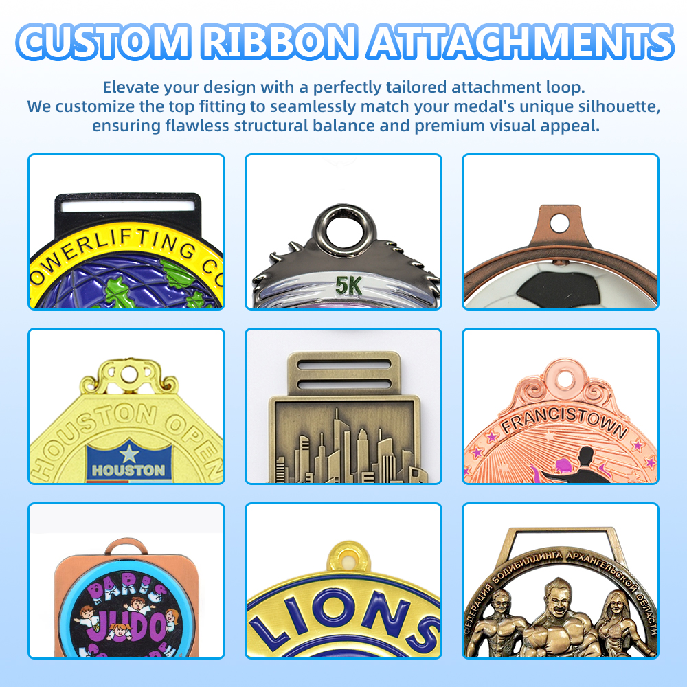 Factory Cheap Medal Custom Metal Sport Medals With Your Logo detail image 19