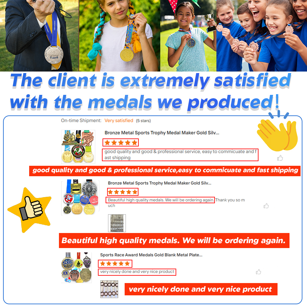 Factory Cheap Medal Custom Metal Sport Medals With Your Logo detail image 20