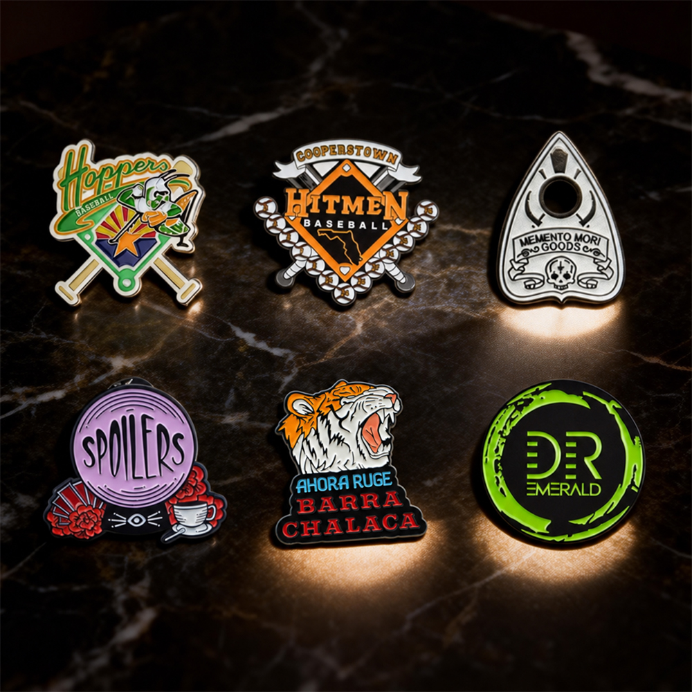 Cute Design Pins Custom Badges Soft Lapel Enamel Pins with Backing detail image 4