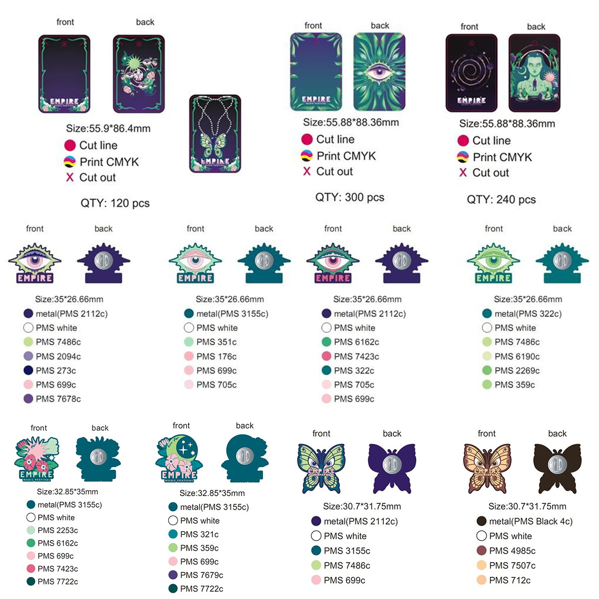Cute Design Pins Custom Badges Soft Lapel Enamel Pins with Backing detail image 10