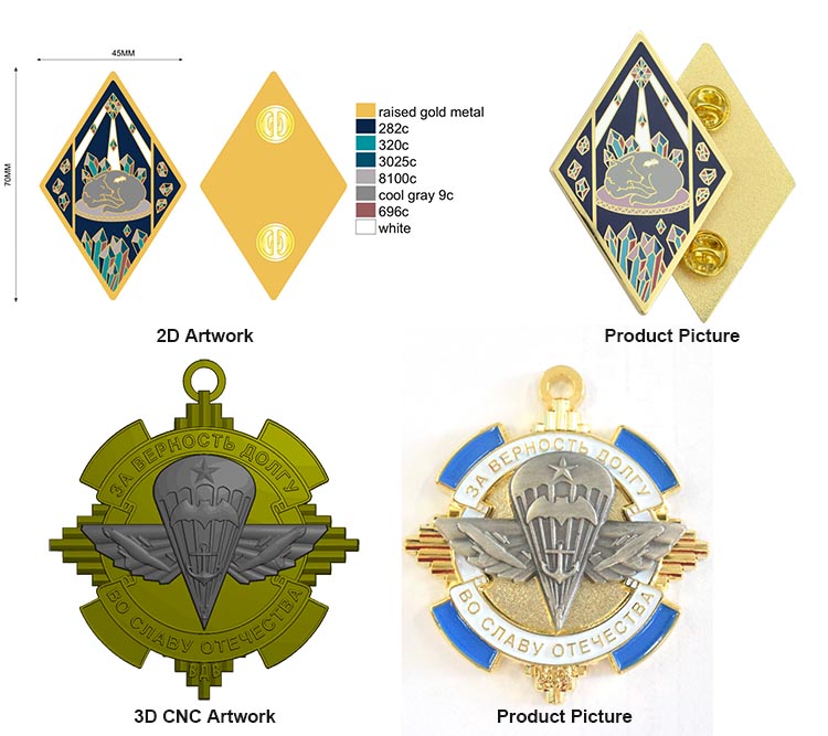 Cute Design Pins Custom Badges Soft Lapel Enamel Pins with Backing detail image 24