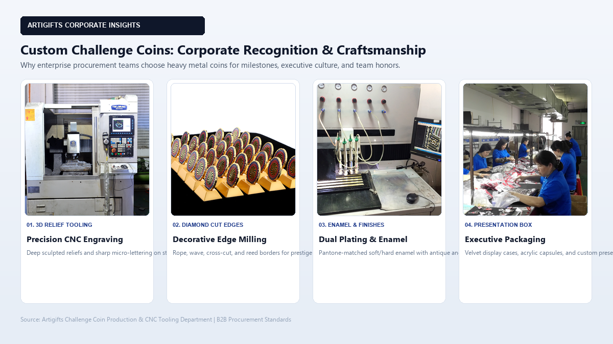 Custom Challenge Coins: When They Work for Corporate Recognition Programs